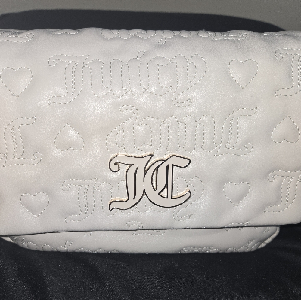 Juicy Couture White Quilted Women's Bag